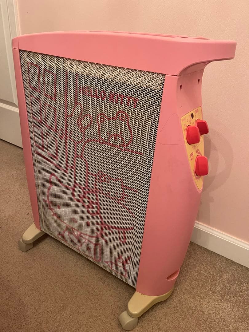 【激レア】ハローキティ 電気フィルムヒーターピンク サンリオ