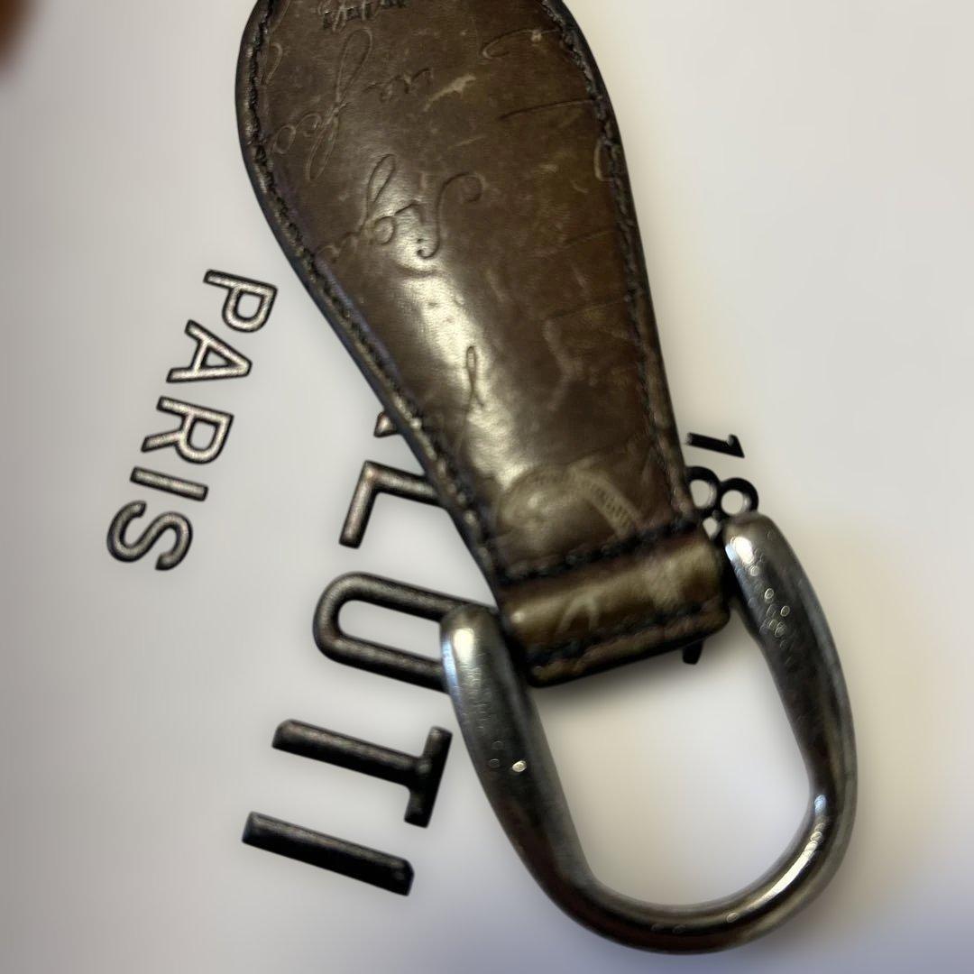 ベルルッティ　キーホルダー　シューホーン　靴ベラ　キーリング