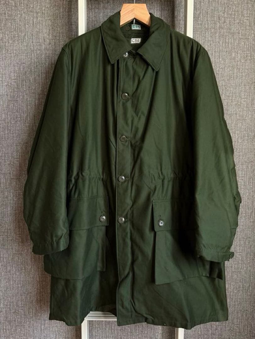 スウェーデン軍 M-59フィールドコート&ボアライナー デットストック【C54】