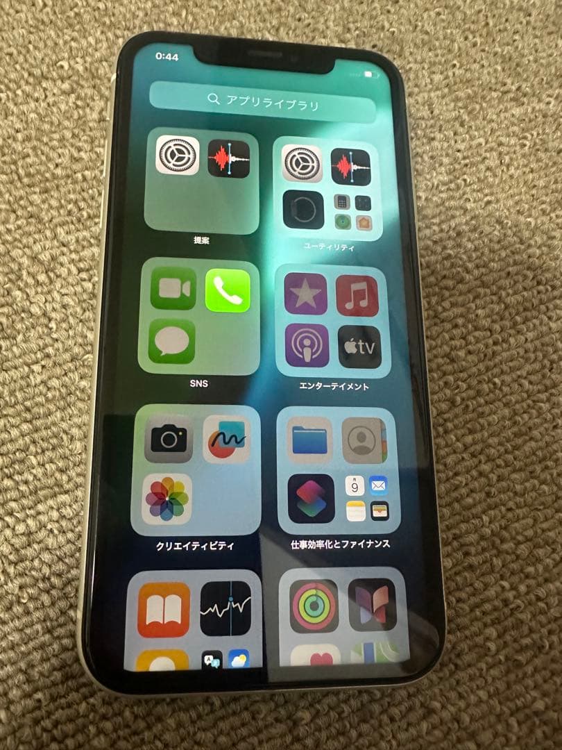 iPhone XR 128 GB. Face ID 】(顔認証)X