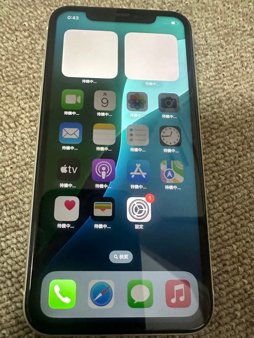 iPhone XR 128 GB. Face ID 】(顔認証)X