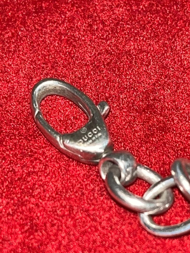 激レア GUCCI 925 シルバー チェーン ブレスレット