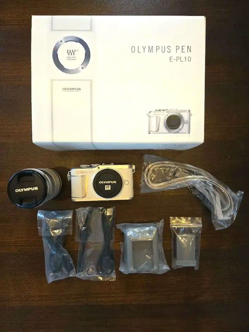 【おまけ付き】OLYMPUS PEN E-PL10 ホワイト ズームキット