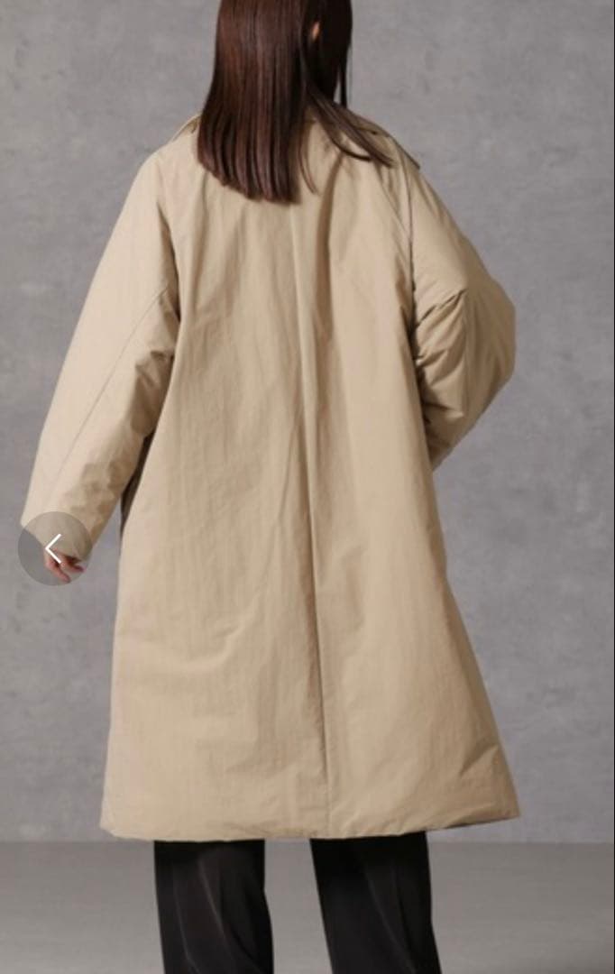 2024AW ナノユニバース 西川ダウン(R) リバーシブルライトコート