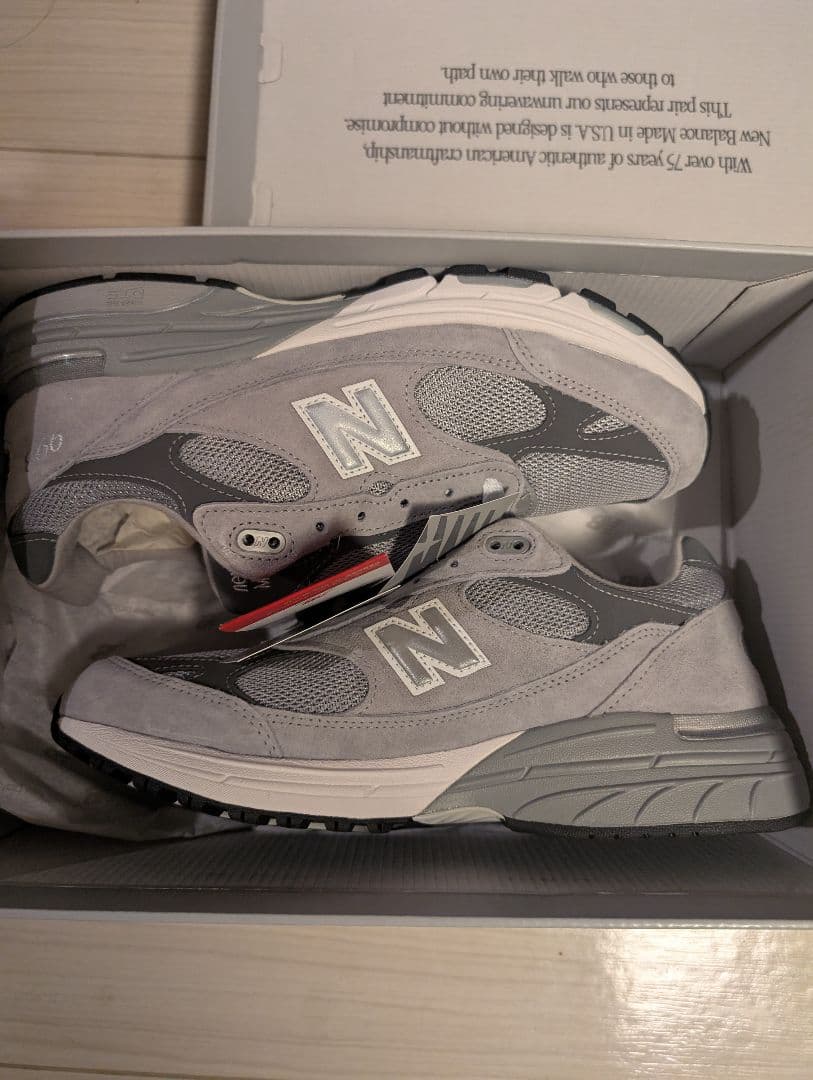 New Balance MR993GL グレー 27.5cm