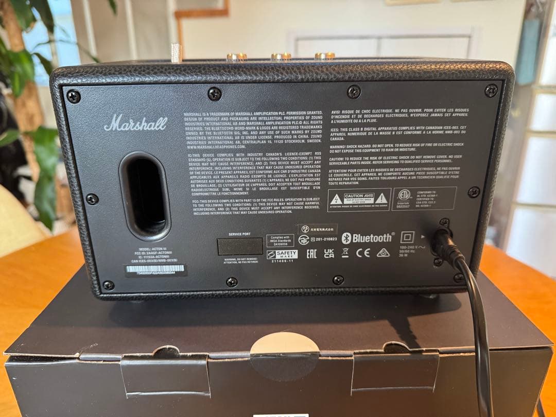 Marshall Acton Ⅲ 美品　Bluetoothスピーカー