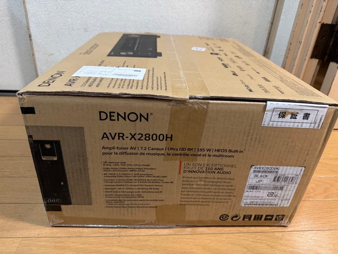 DENON AVR-X2800H AVアンプ