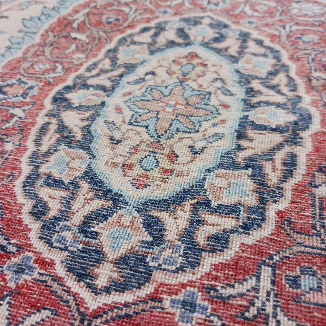 Y2655 高級シルク絨毯 手織り72万ノット シルク100% 153×93㎝