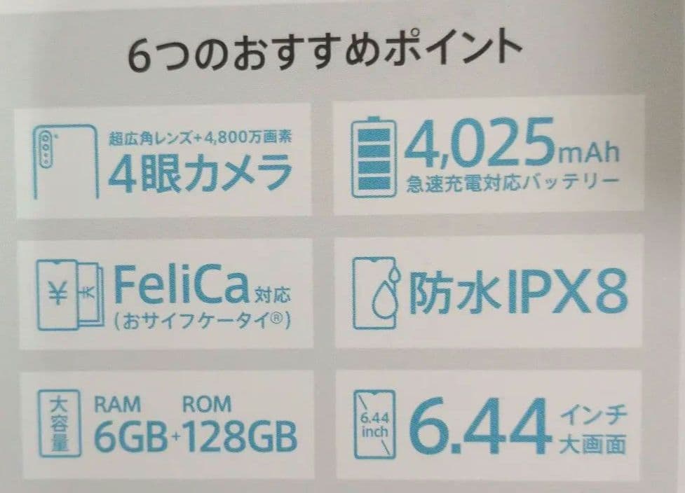 【美品・初期化済】OPPO Reno3 A ホワイト SIMフリー 128GB