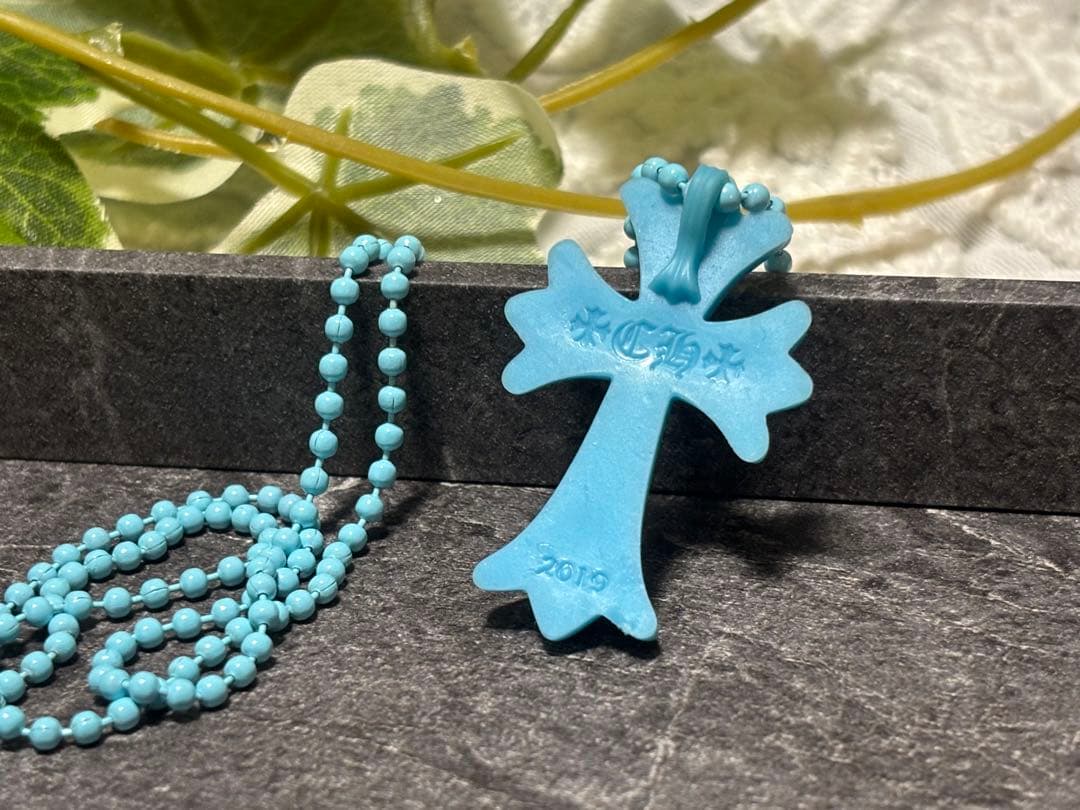 【正規品】クロムハーツ ラバークロスネックレス お値下げ中