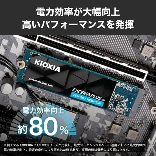 キオクシア KIOXIA 内蔵 SSD 1TB NVMe M.2 Type 2m