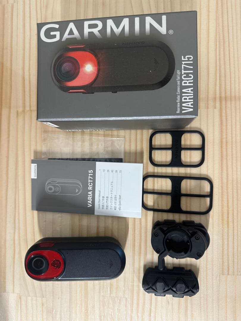 GARMIN VARIA RCT715 カメラ搭載