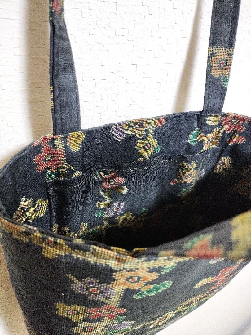 1580+1535　たっかこ☆大島紬ガウチョ＆ストール+ショルダー留袖