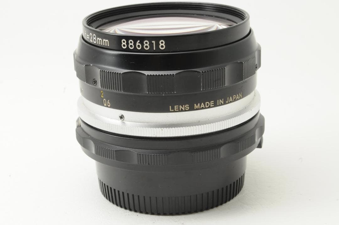 ★美品★Nikon ニコン NIKKOR-H.C 28mm F3.5 Ai改