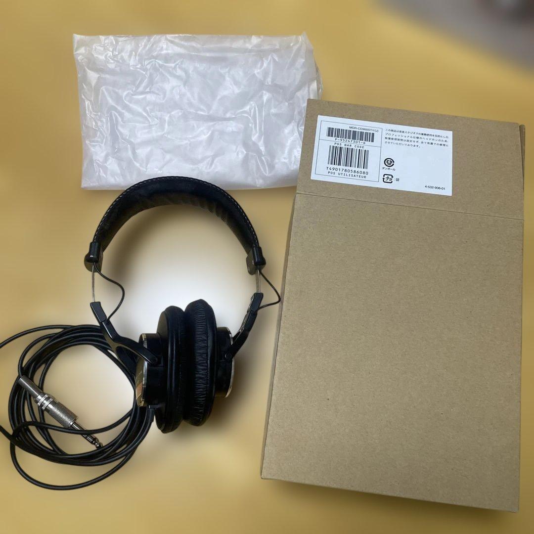 【jll】SONY MDR-CD900ST スタジオモニターヘッドフォン