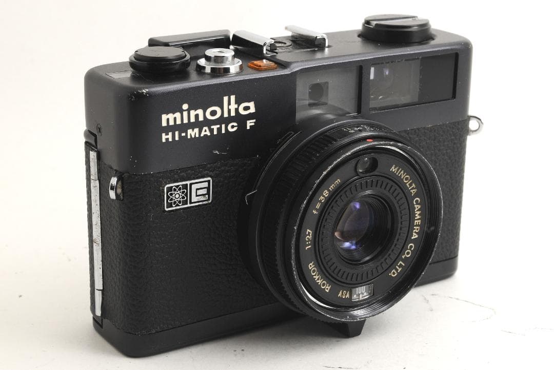 ミノルタ MINOLTA HI-MATIC F ブラックボディ 希少