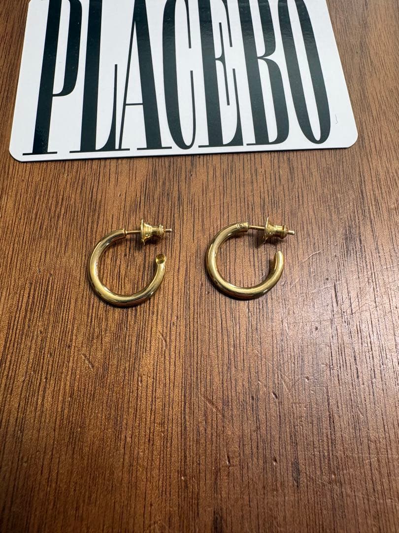 キャリアリング　301 PLACEBO ゴールド 両耳