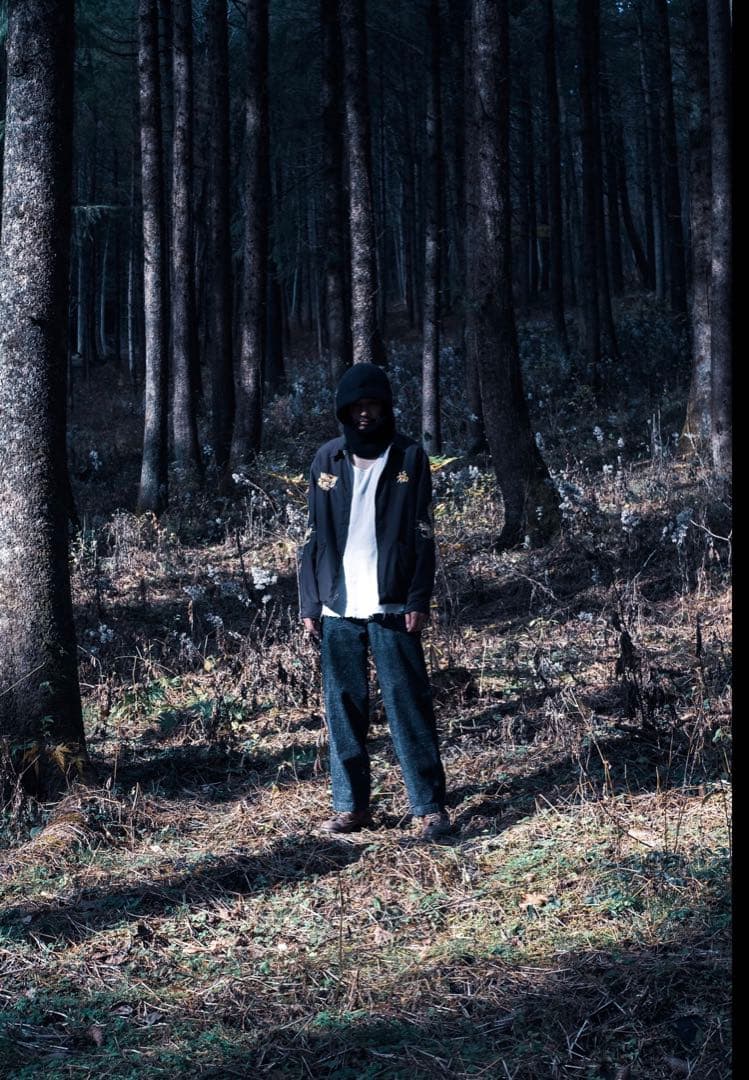 レア 完売品GOLD エイジング加工　ベトジャン　スカジャン　東洋