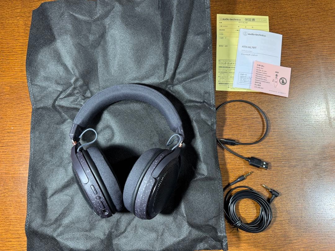 オーディオテクニカ ATH-HL7BT 開放型 ワイヤレスヘッドホン