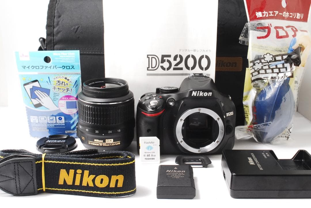 ❤超高画質2416万画素❤スマホ転送❤Nikon D5200❤動画OK❤