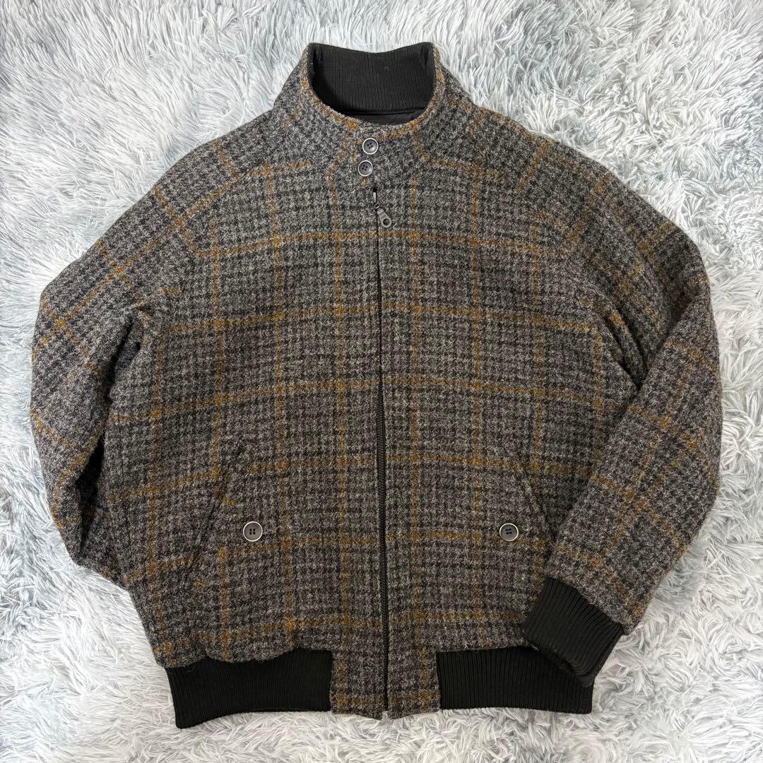 希少✨️ Ede & Ravenscroft ハリスツイード ブルゾン チェック柄