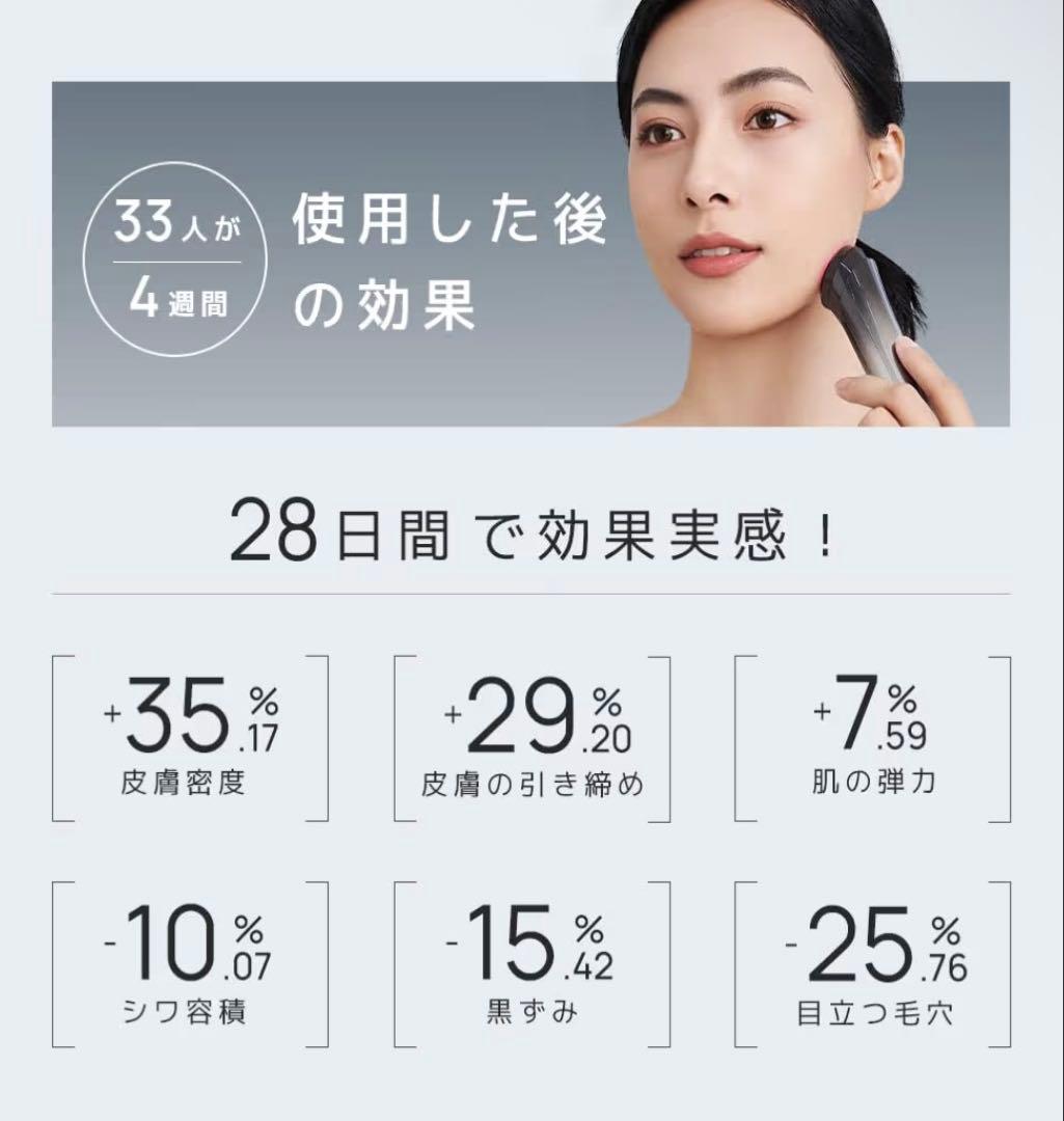 美顔器 EMS 美容器 RF美顔器4000mAh美顔器 イオン導出 イオン導入