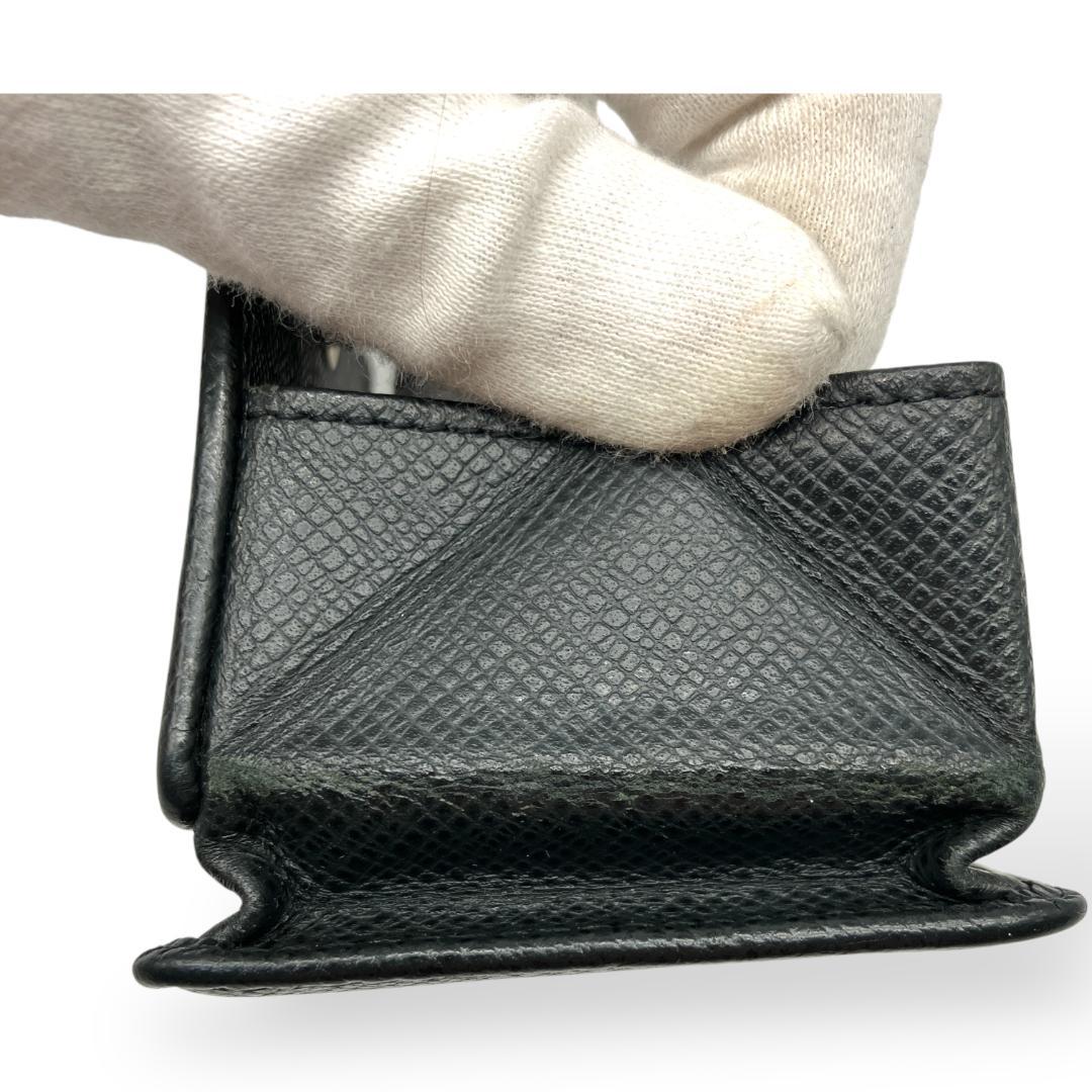 ルイヴィトン タイガ ケース ポルト モネ ボワット 小銭入れ ブラック