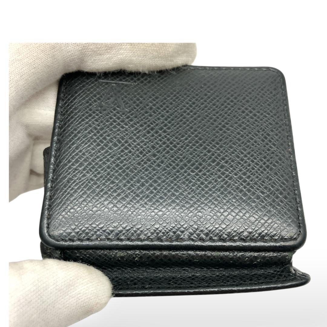 ルイヴィトン タイガ ケース ポルト モネ ボワット 小銭入れ ブラック