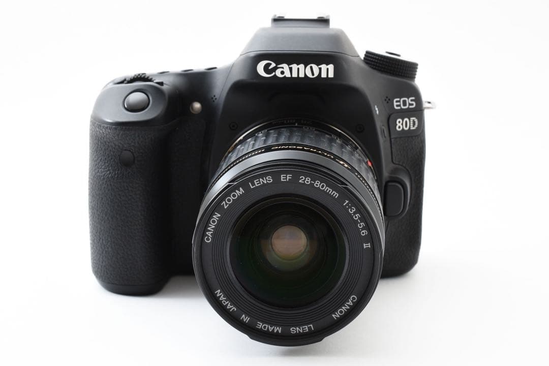 保証付/属品完備/デジタル一眼レフカメラ/Canon EOS 80Dレンズセット