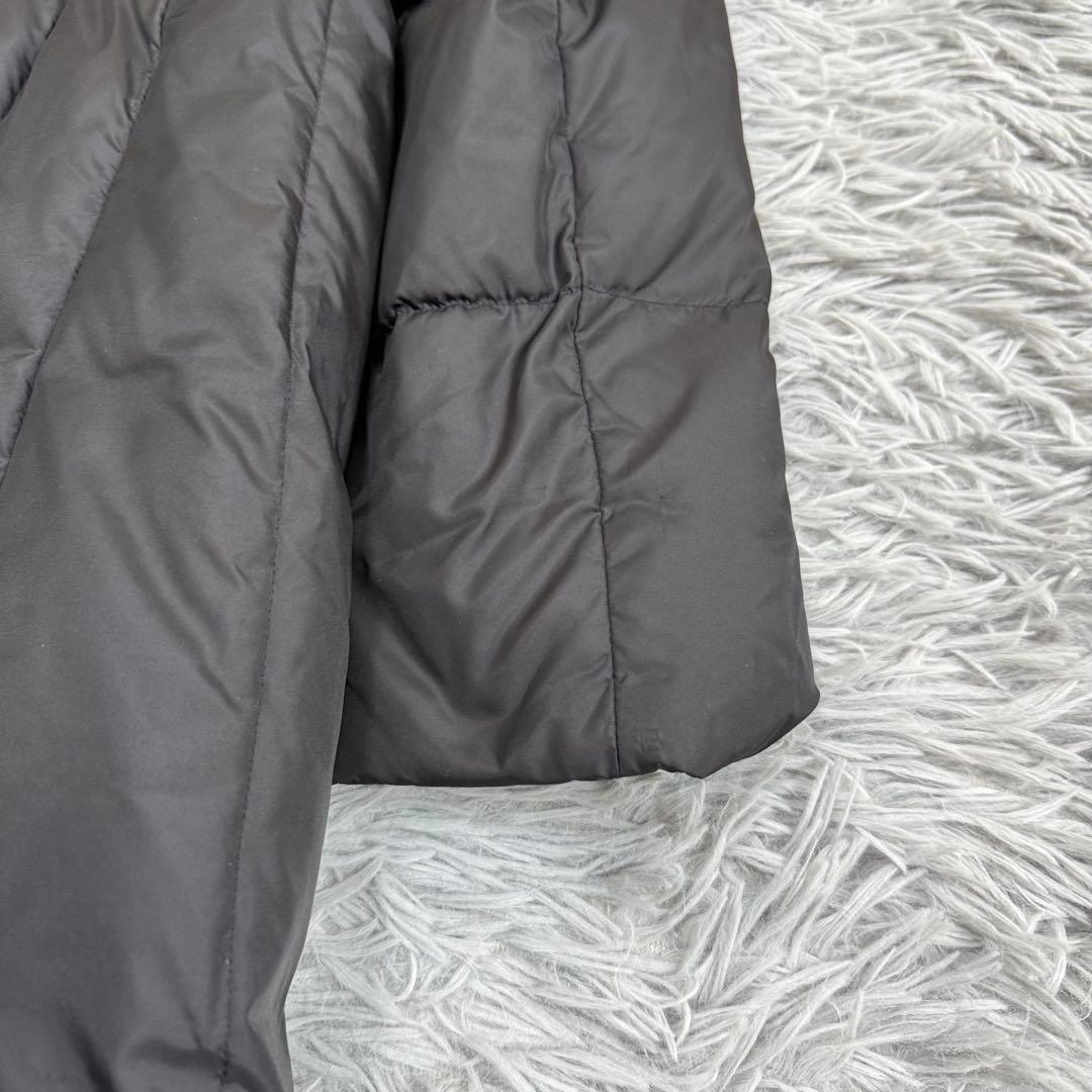 人気✨セオリー 8万 ダウンコート ビッグカラー 2way ブラック ゆったり