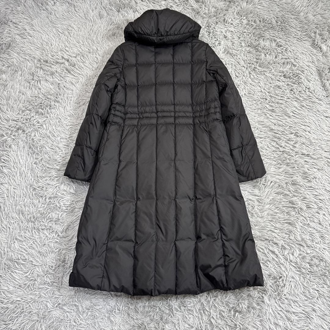 人気✨セオリー 8万 ダウンコート ビッグカラー 2way ブラック ゆったり