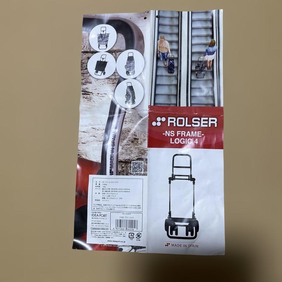 runa624　ROLSER 折りたたみ買い物カート ４輪フレーム