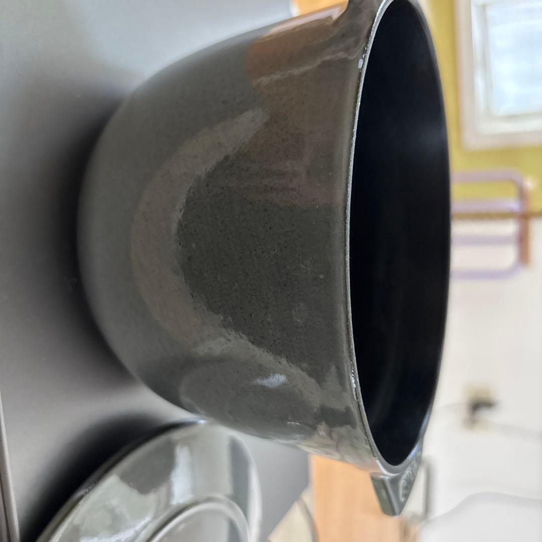 STAUB 両手鍋 グレー 16