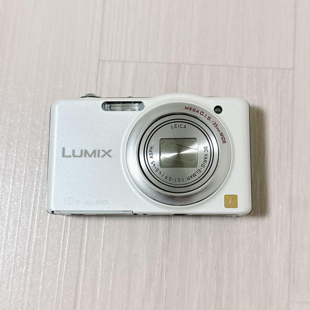 2325【美品】Panasonic LUMIX DMC-SZ7 ホワイト
