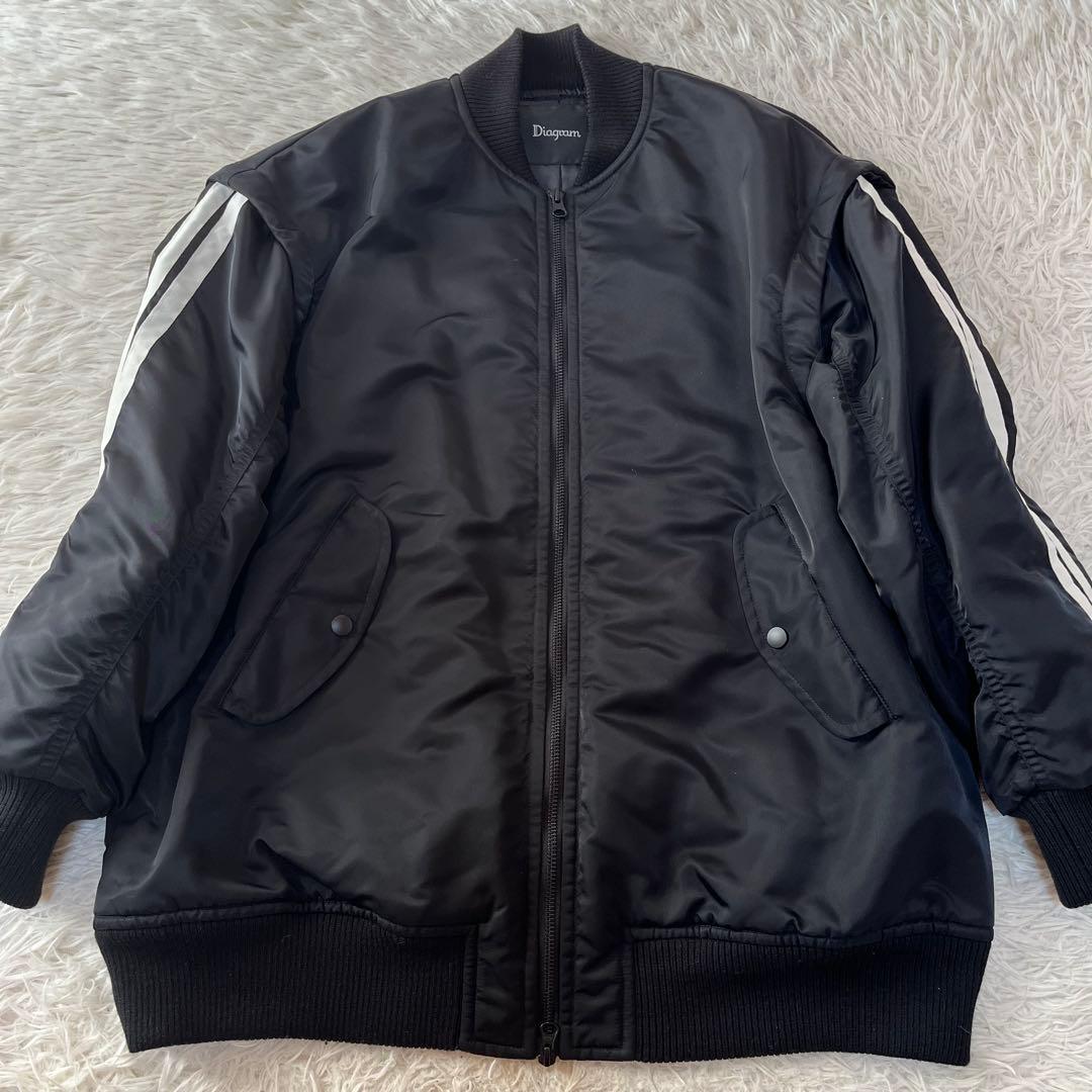 【美品】ダイアグラム　グレースコンチネンタル　ミリタリー2wayジャケット