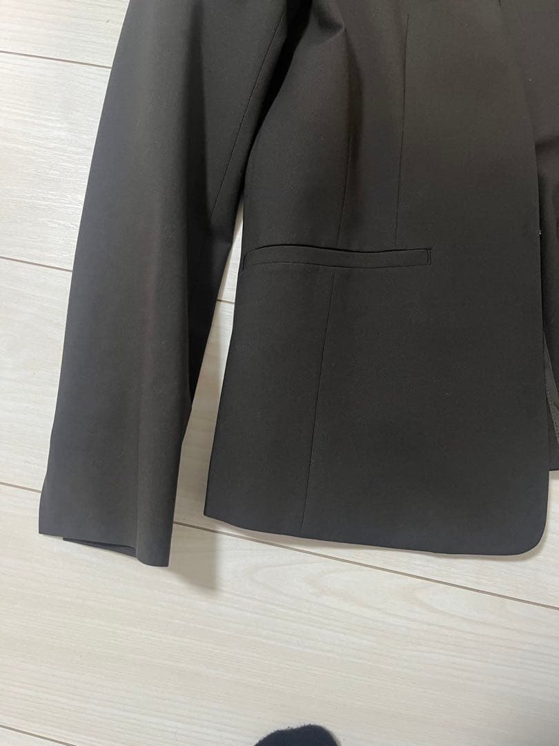 AOKI アオキ　レディース　スーツ　ノーカラー　クロップド　オフィカジ