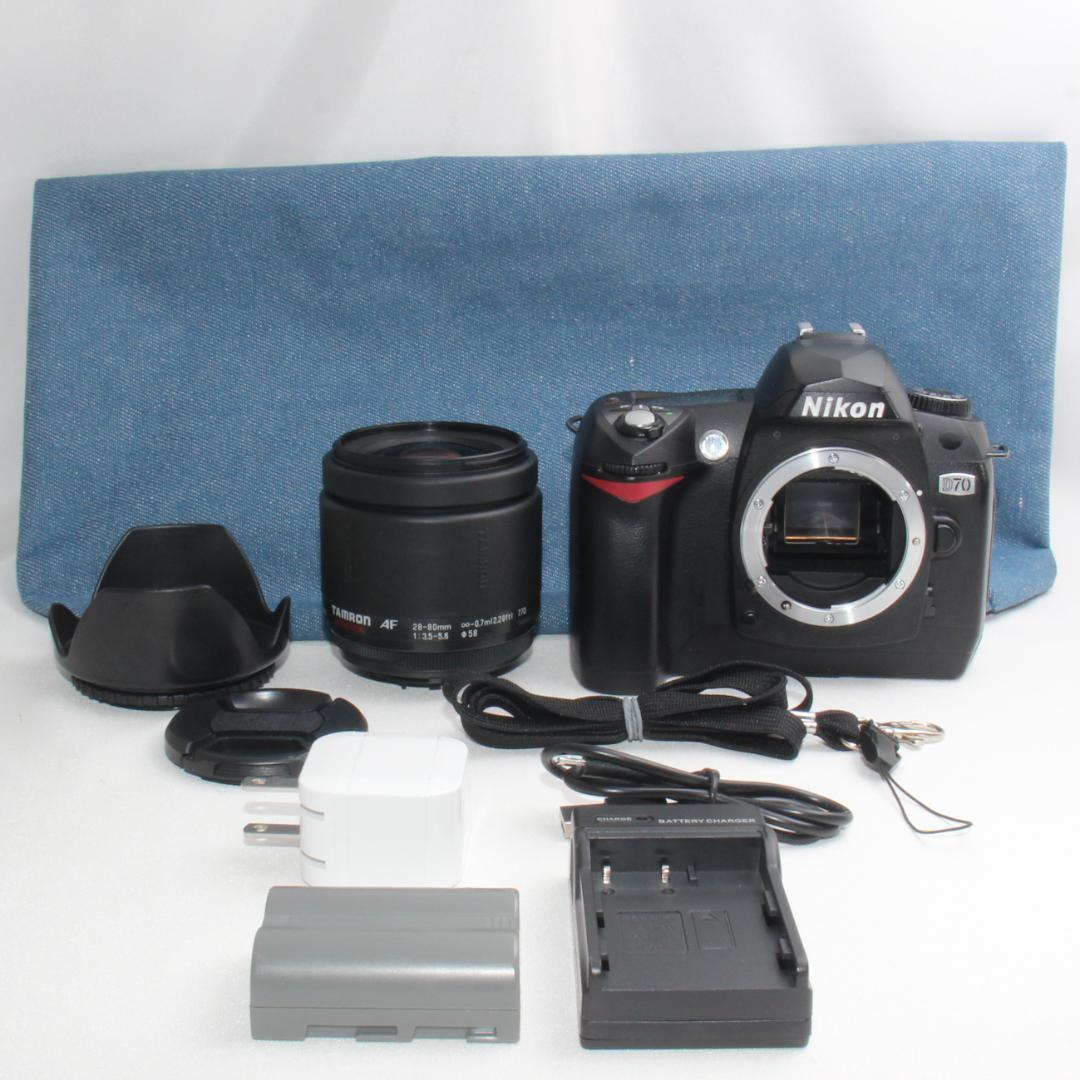 ⭐️新品カメラバッグ付き⭐️❤️一眼レフデビューに最適❤️ニコン D70❤️