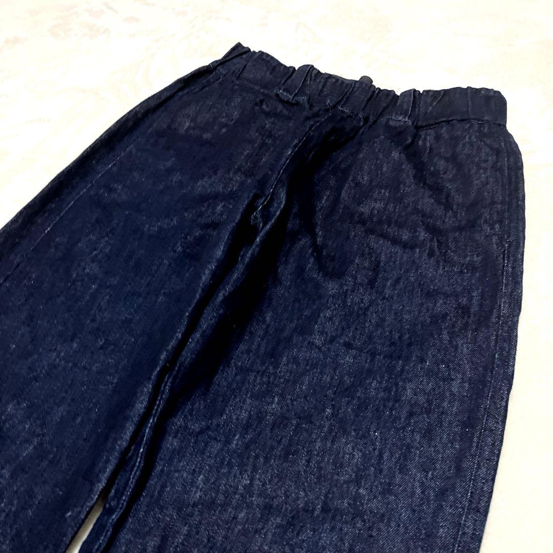 美品❣️ eternite de soi-e コットン リネンデニムパンツ 綿・麻