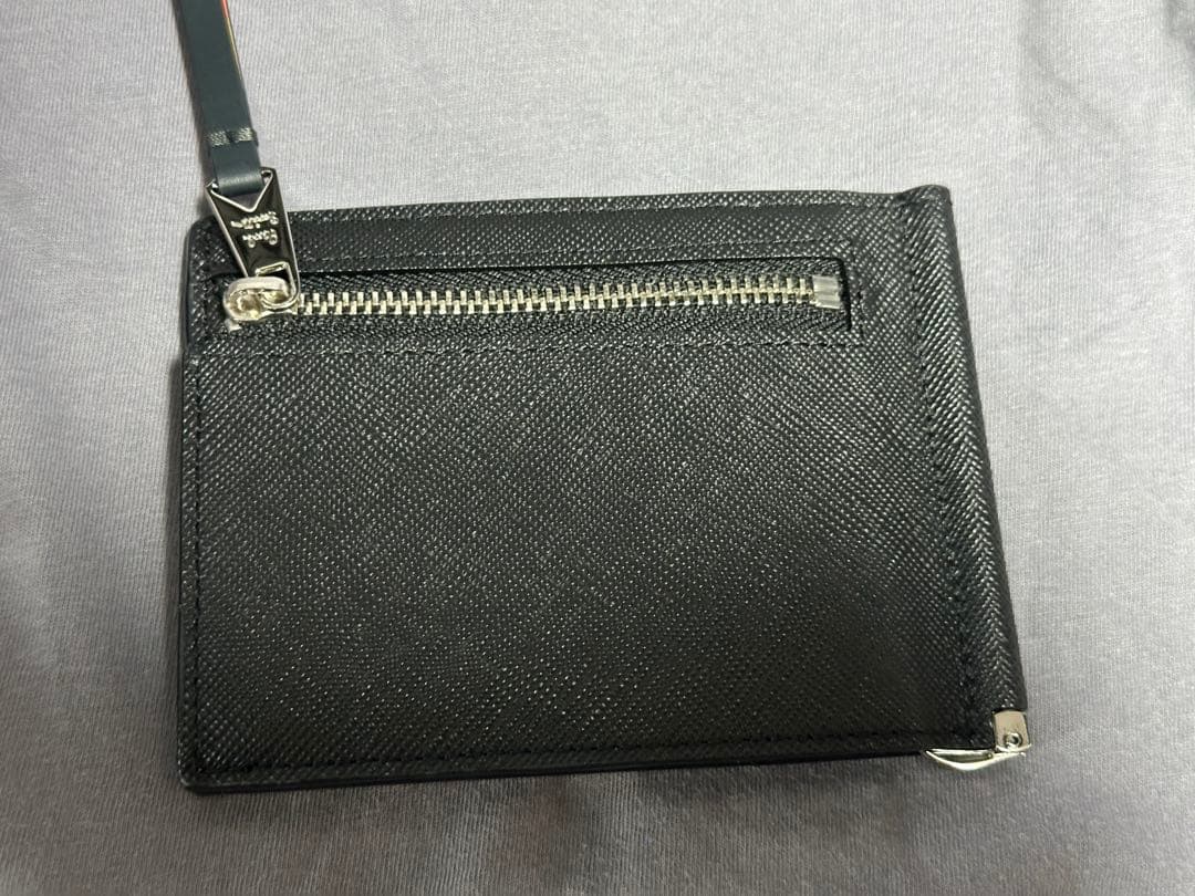 PaulSmith　ポールスミス　二つ折り財　マネークリップ　ブラック