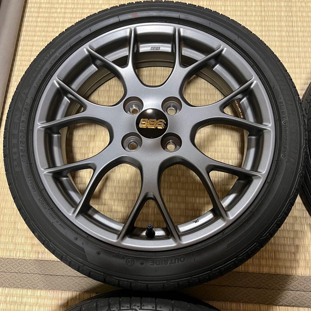 BBS GRコペン純正ホイール　165/50/R16 4.5J +45 2本①