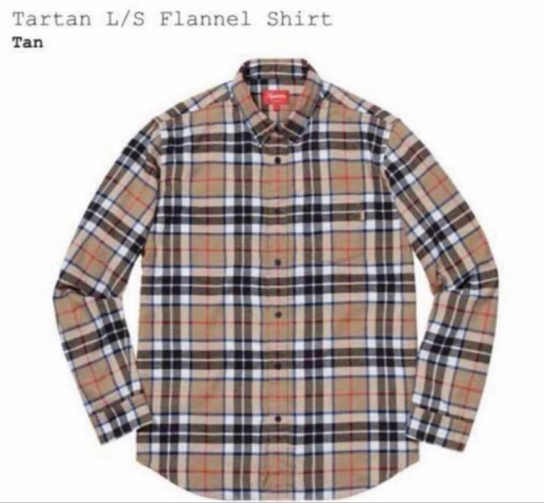 トップス Supreme Tartan Flannel Shirt Burberr M