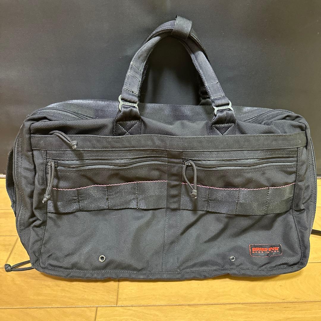 BRIEFING ブラック ビジネスバッグ ナイロン製 USA
