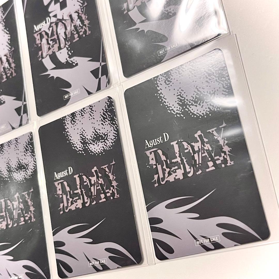 BTS SUGA AgustD D-DAY 日本限定ラキドロトレカ フルコンプ