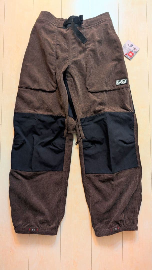 【新品未使用 25-26モデル】686 スノーボードウェア パンツ コーデュロイ