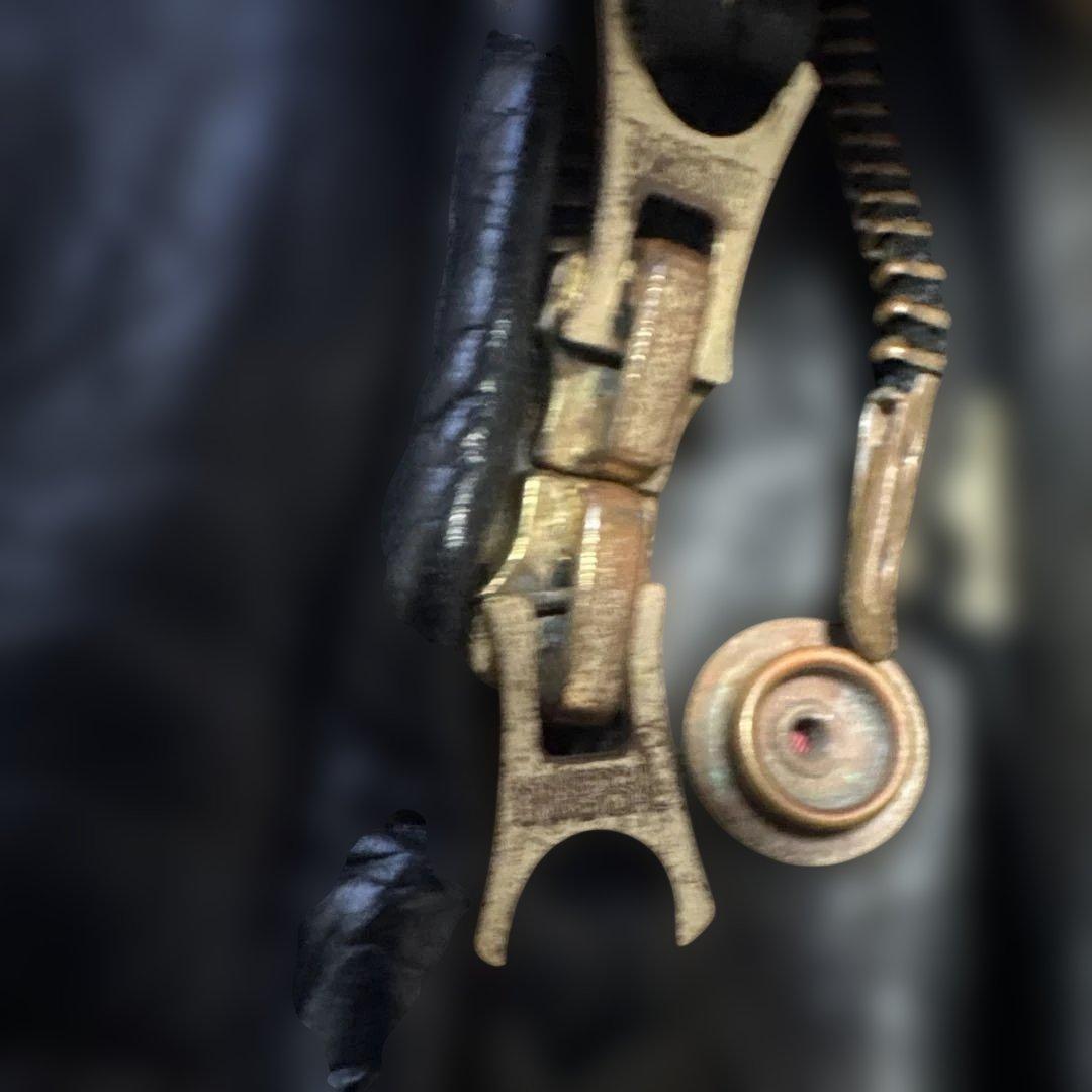 カ*シ様 ジャンク品　36inch ウエストライド　レザーベスト