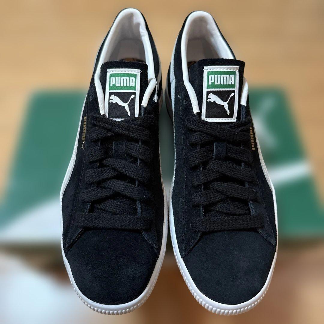 新品　PUMAプーマ　SUEDEスエードスニーカー VTG ブラック 28cm