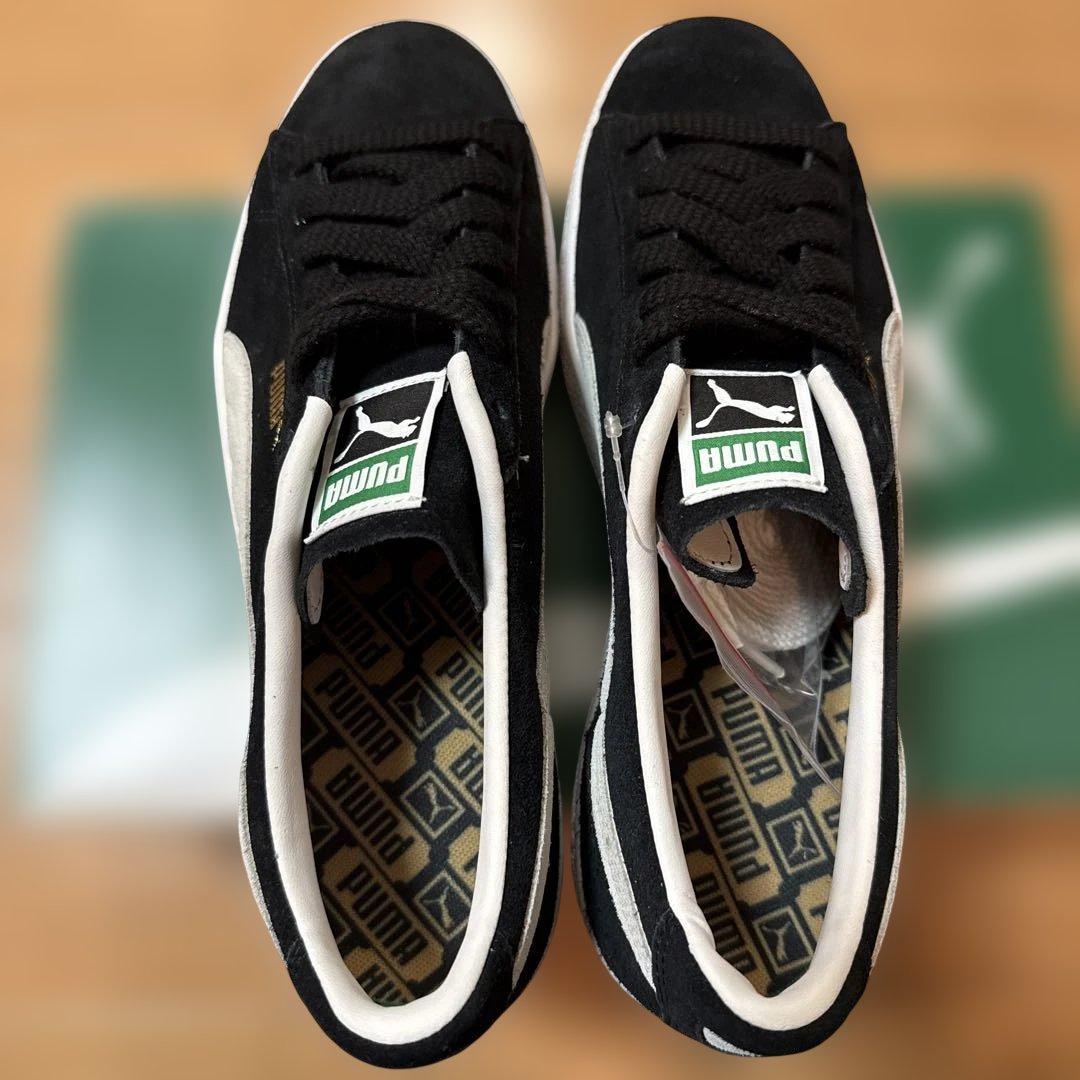 新品　PUMAプーマ　SUEDEスエードスニーカー VTG ブラック 28cm