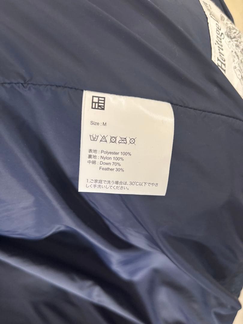 OHOTORO Heritage Duck Down ネイビー