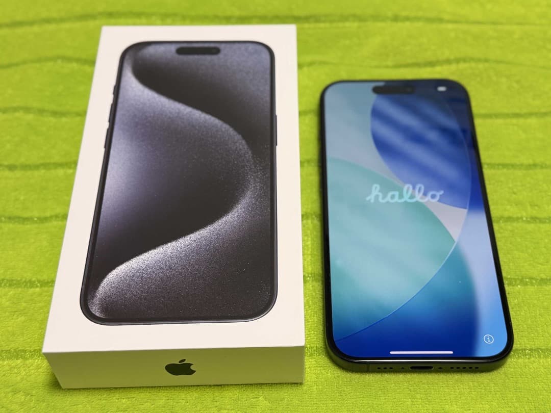 スマートフォン本体 yasuwo BT100% iPhone15 Pro 512GB