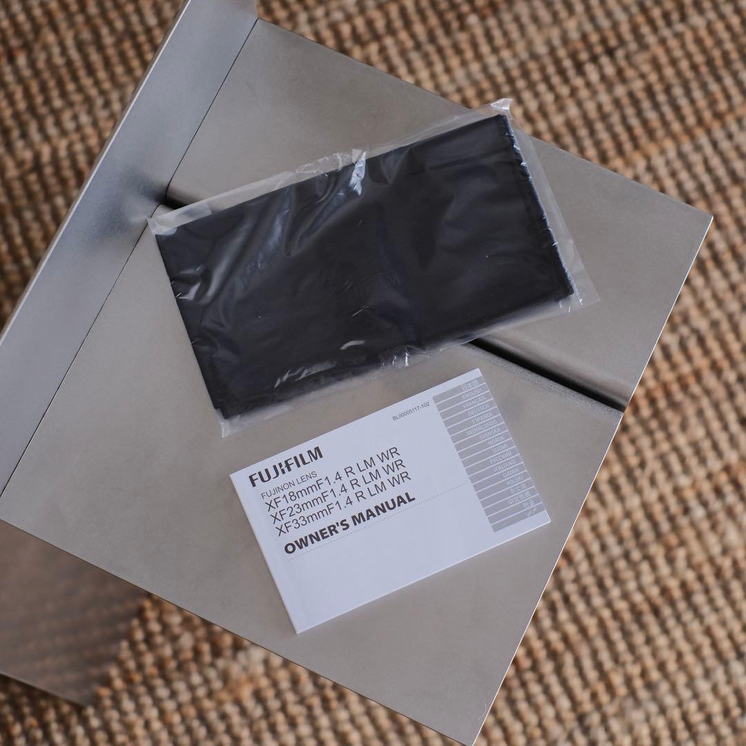 【Fujifilm】XF23mmF1.4 R LM WR
